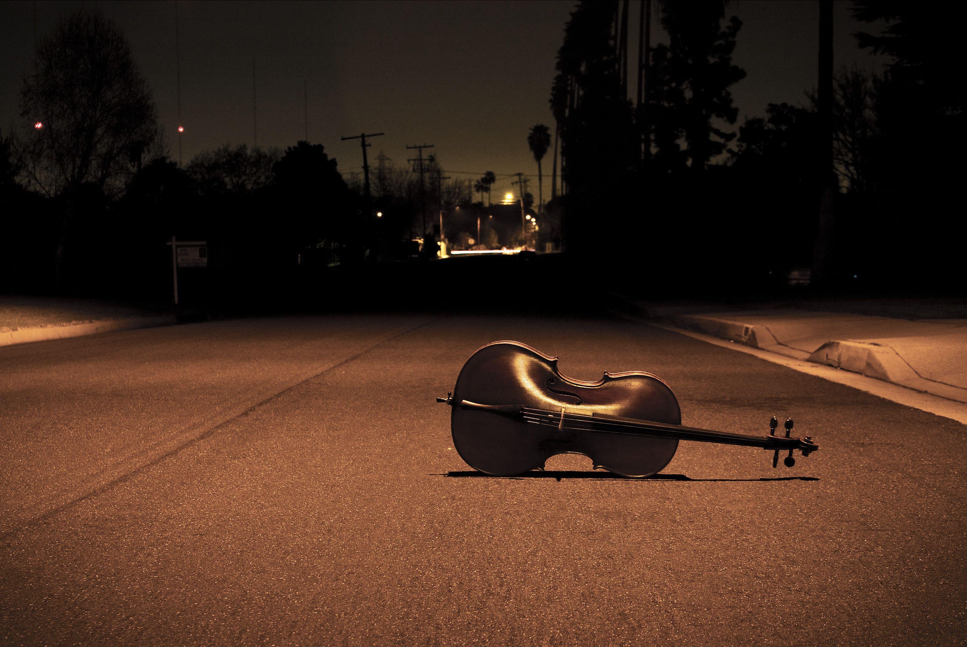 3185x2130 music, Street, Road, Song, Asphalt, Instrument, Violin, Light, Alone, Mood, Street, Loneliness Wallpaper HD / Desktop and Mobile Background