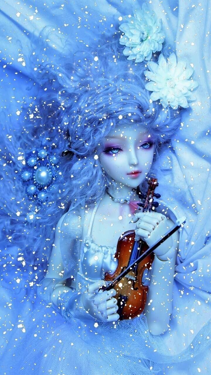 720x1280 Every girl pretends she is a princess at one point, no matter how little her life is like that. #princess #dream #violin. Girl playing violin, Wallpaper, Cool art