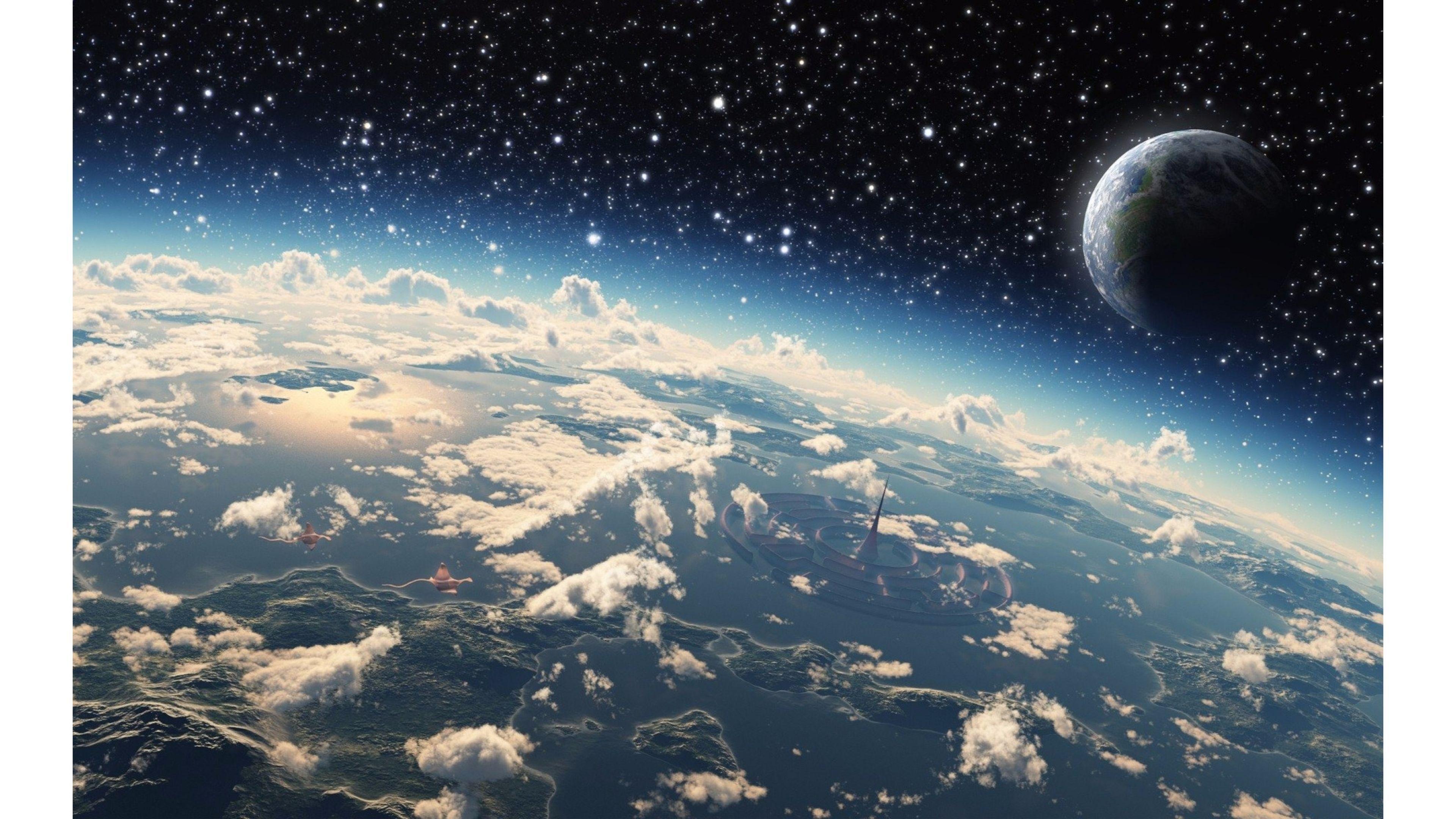 3840x2160 4K Earth Wallpaper