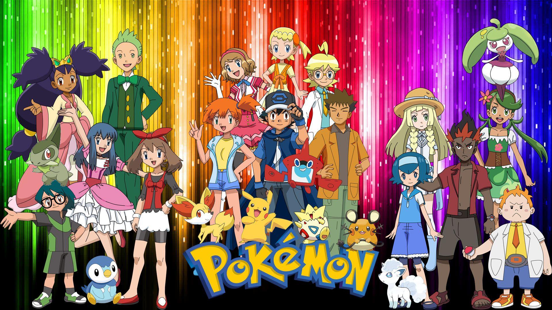 1920x1080 Pokemon All Characters Anime