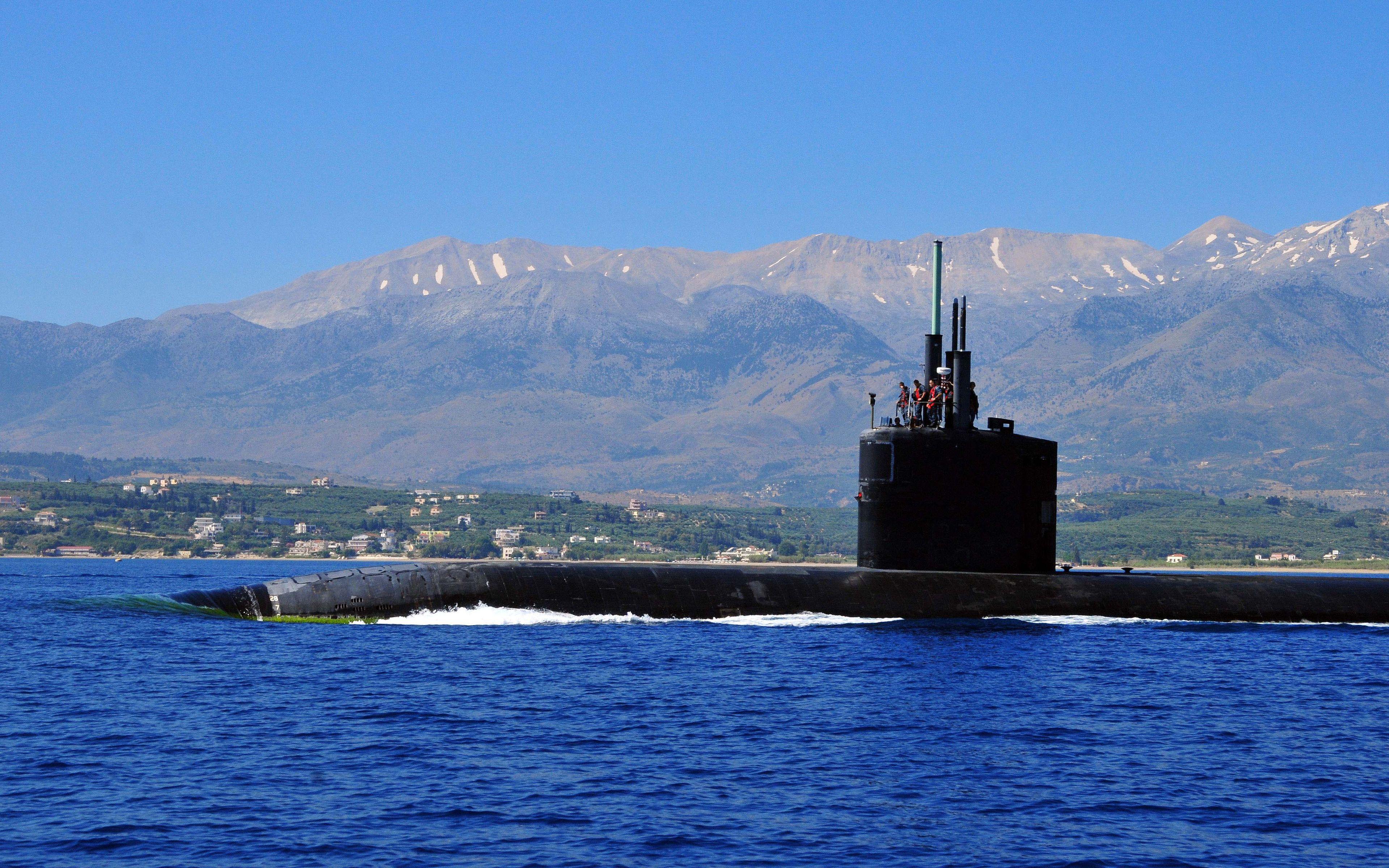 3840x2400 Download Wallpaper USS Annapolis, SSN 4k, American Attack Submarine, United States Navy, US Army, Submarines, US Navy, Los Angeles Class, USS Annapolis SSN 760 For Desktop With Resolution 3840x2400. High Quality HD Picture Wallpaper