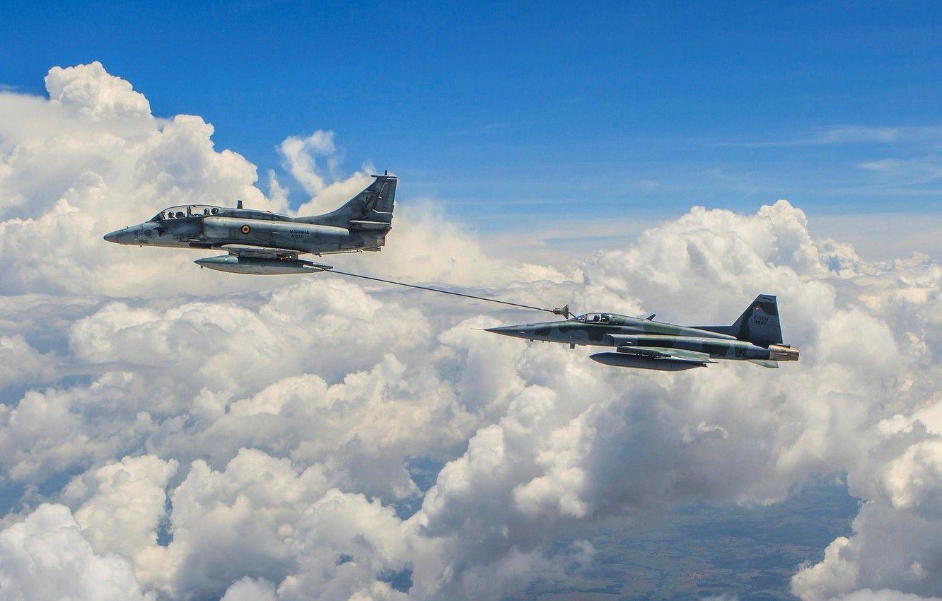1332x850 Wallpaper FAB, Training, AF Combat Aircraft, Navy Of Brazil, Brazilian Air Force, F 5EM, War Hunt, F 5M, Annapolis Air Base: Otávio Lage De Siqueira, REVO, Annapolis Air Base Image For Desktop, Section авиация