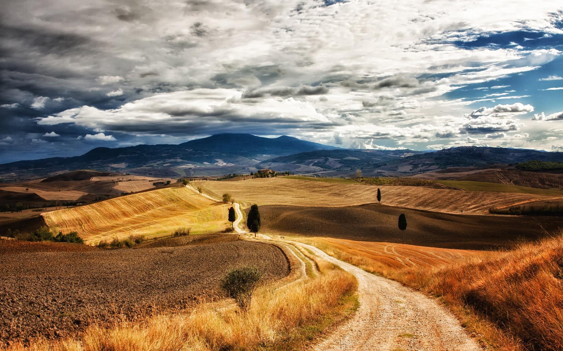 1920x1200 Pretty Tuscany Landscape wallpaper. Pretty Tuscany Landscape