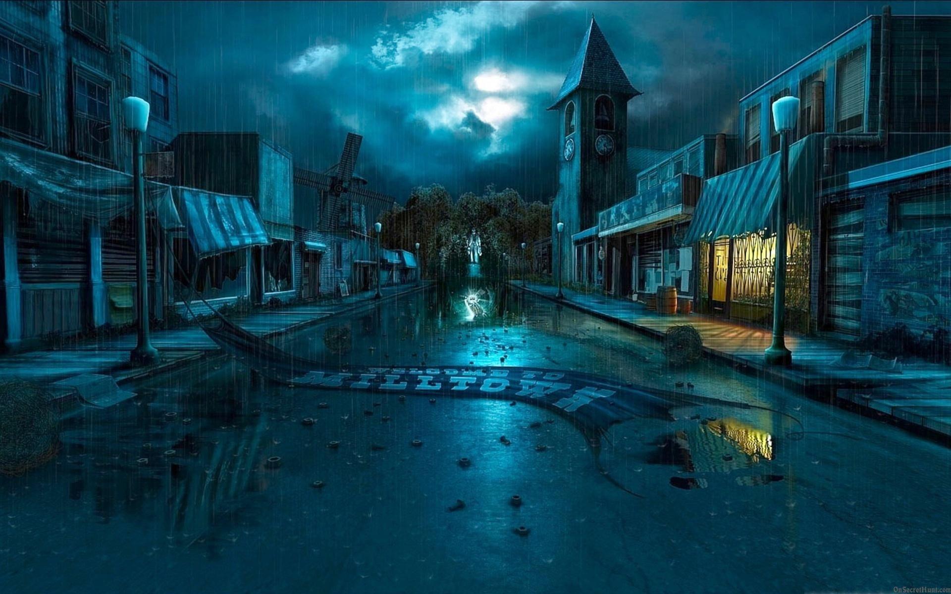 1920x1200 Dark Town .