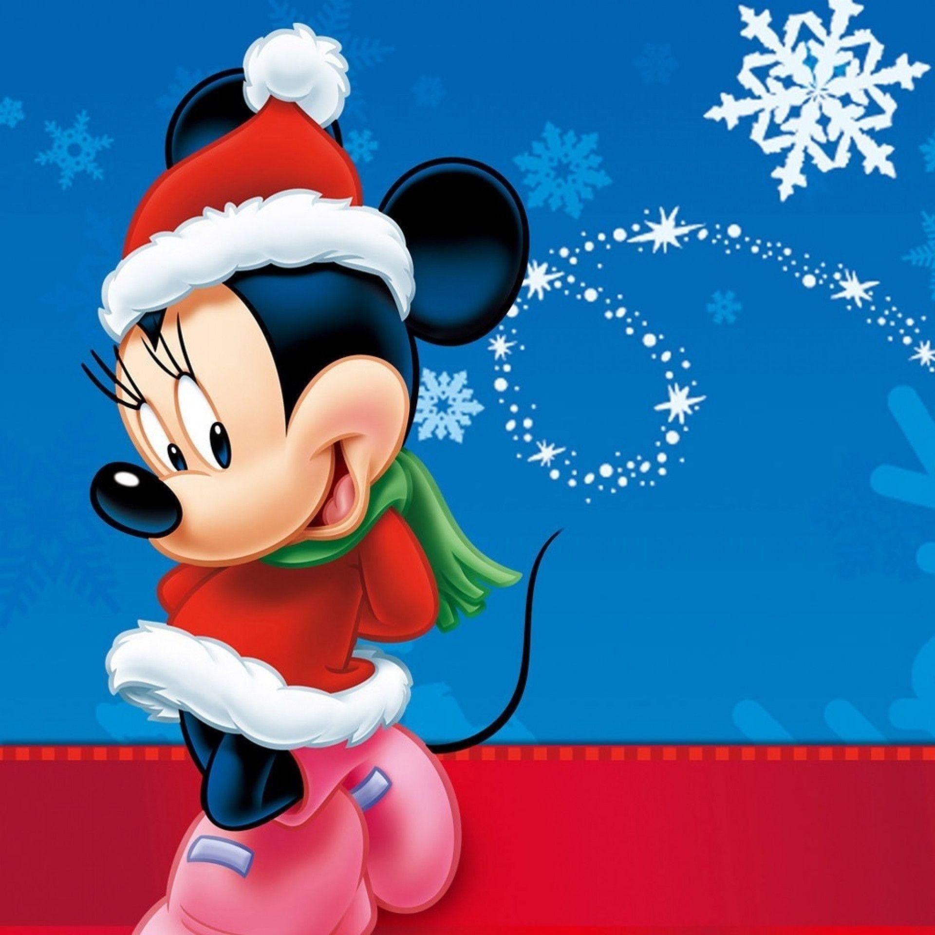 1920x1920 Mickey Mouse Live Wallpaper Download Mouse In Christmas