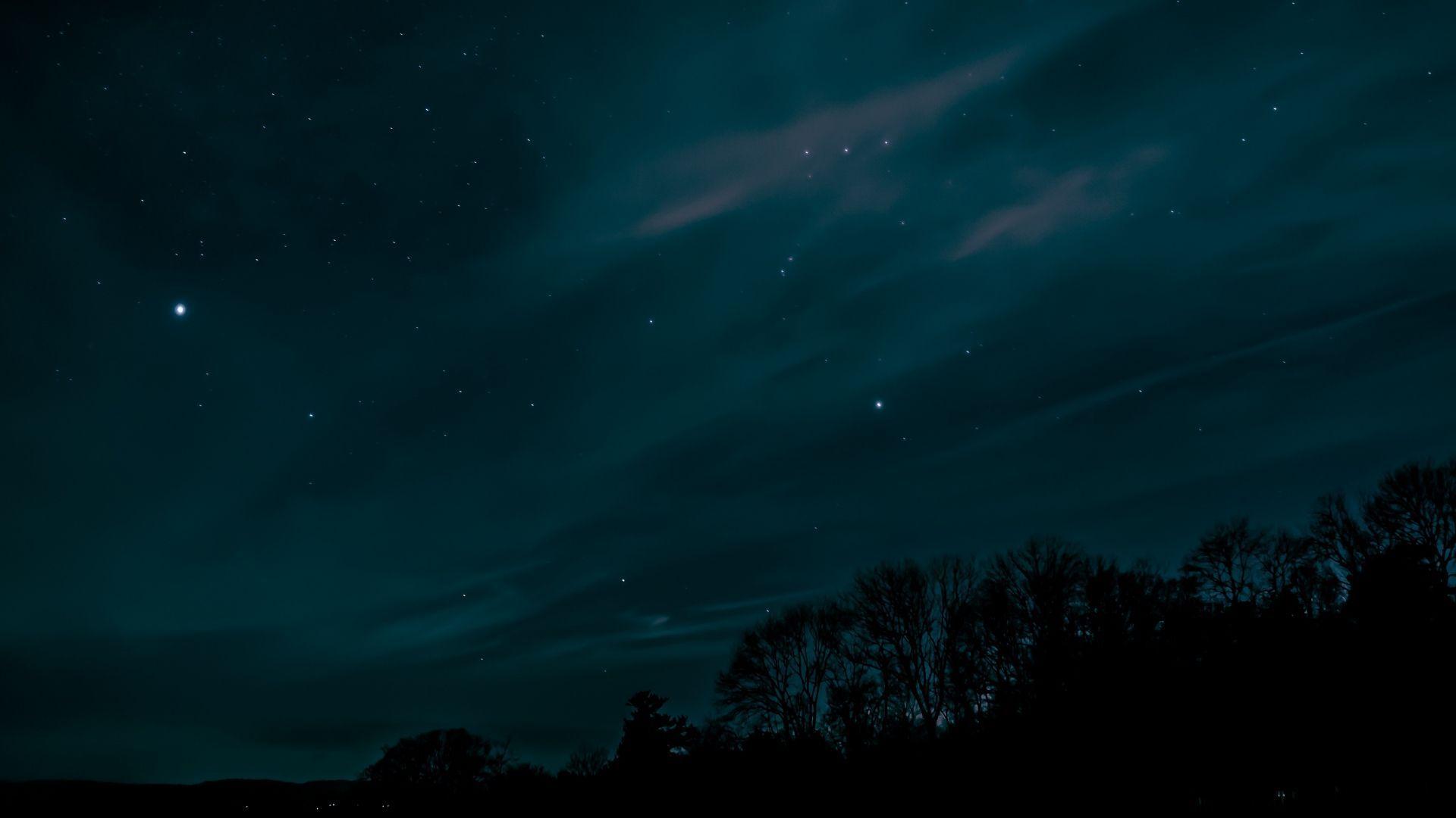 1920x1080 Night Sky Wallpaper