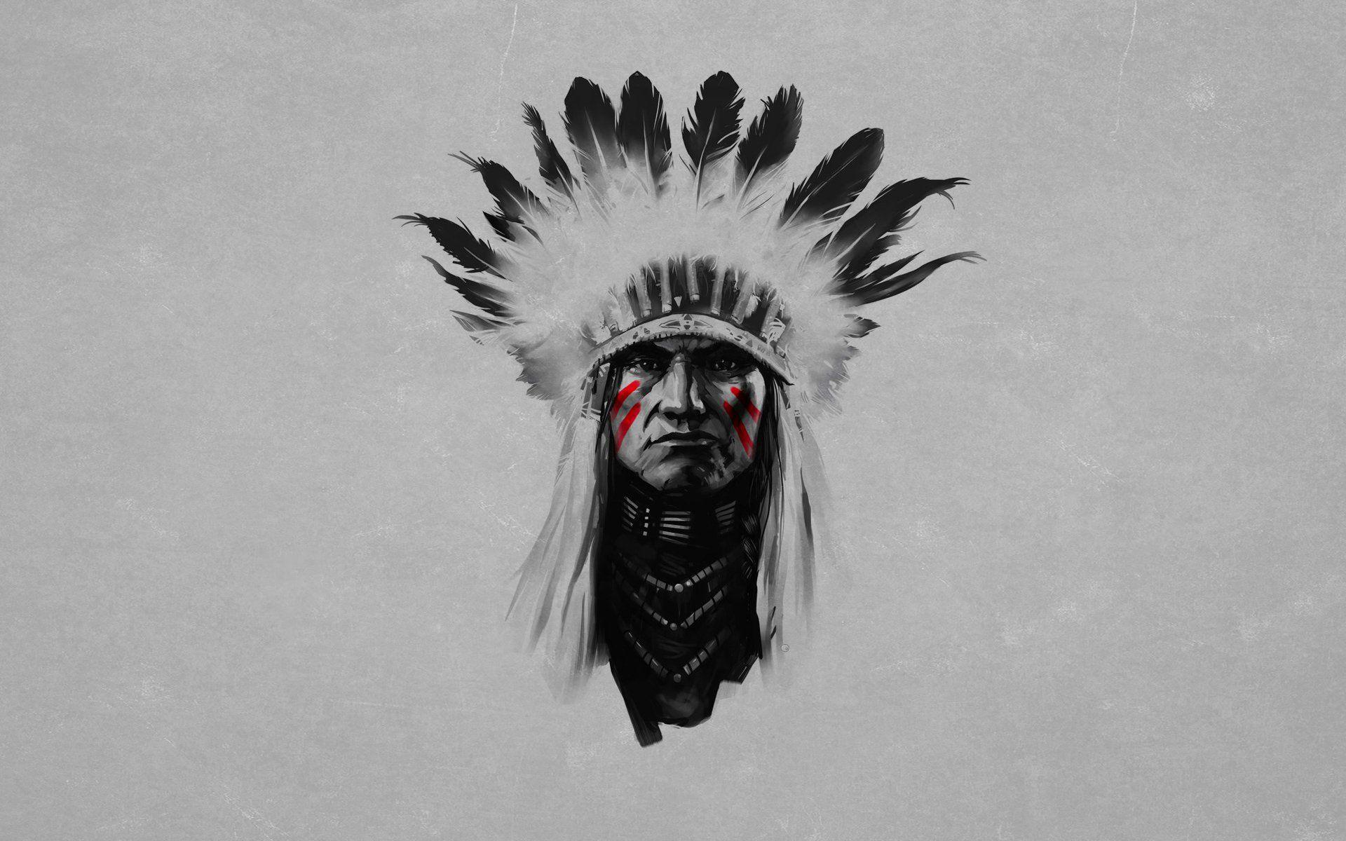 1920x1200 native, American, Western, Indian, Art, Artwork, Painting, People, Warrior Wallpaper HD / Desktop and Mobile Background
