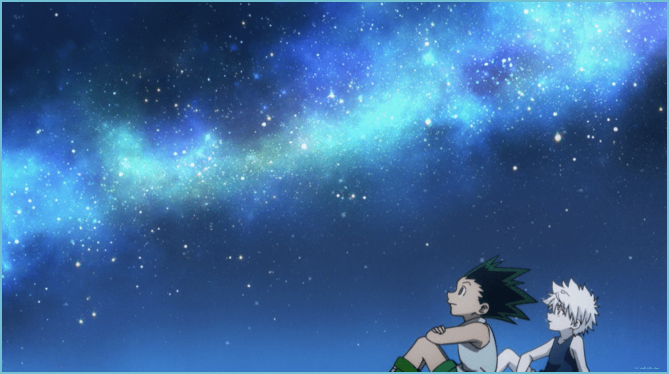 2530x1417 Hunter X Hunter Gon Killua Wallpaper Screenshot Hunter X Hunter X Hunter Desktop Wallpaper