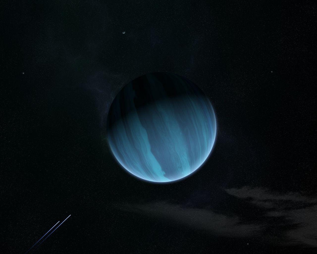 1280x1024 Download wallpaper 1280x1024 space, planet, dark, landscape, alien standard 5:4 HD background