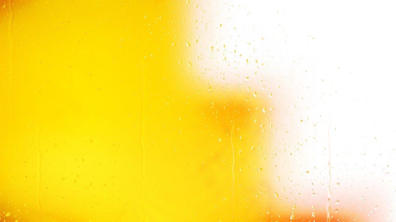 1280x720 Yellow and White Water Drops Background Texture. Textured background, Splash image, Water background