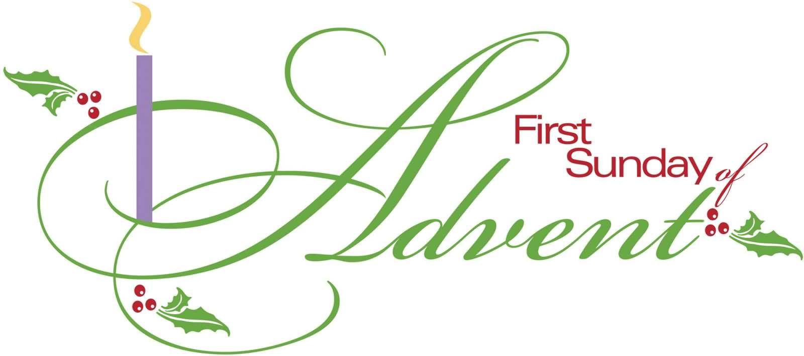 1600x708 First Sunday Of Advent Clipart. First sunday of advent, First sunday, Third sunday of advent