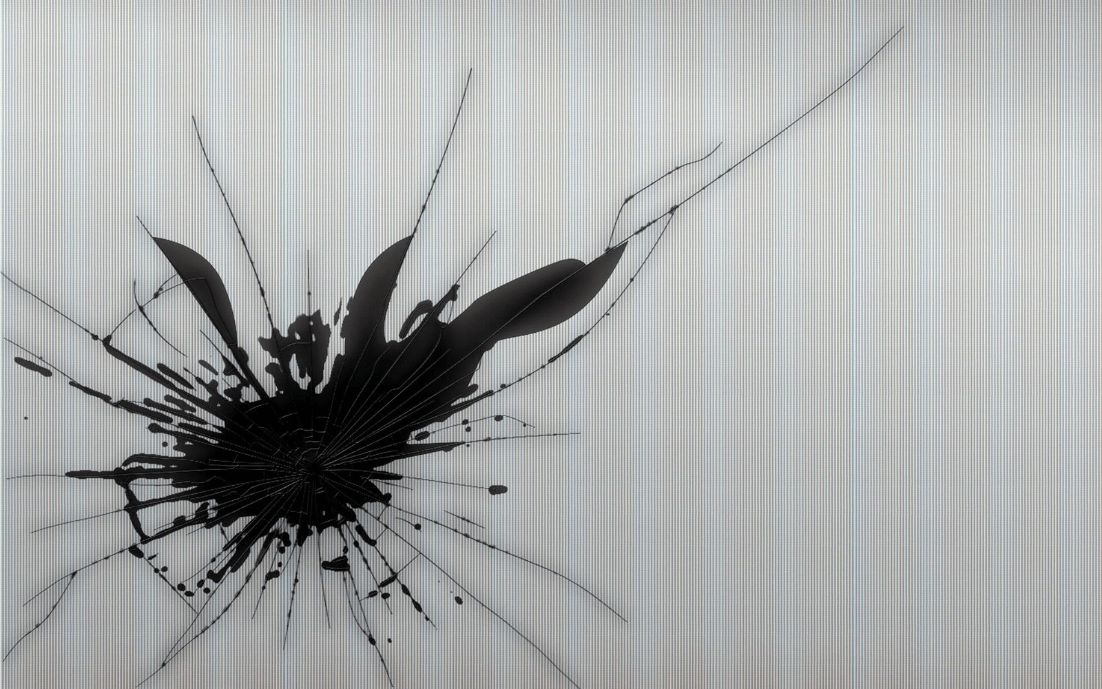 1600x1000 HD Broken Screen Wallpaper