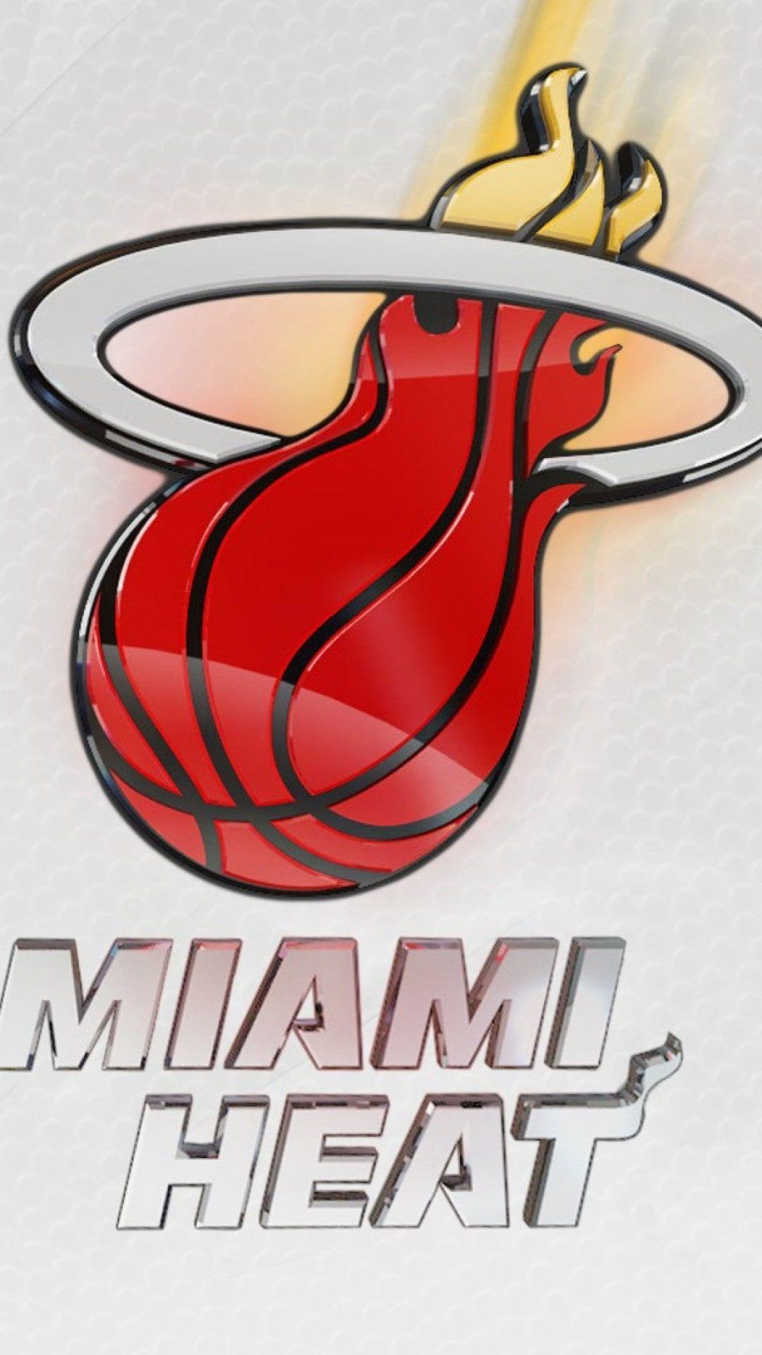 1080x1920 Miami Heat Wallpaper Phone Free HD Wallpaper