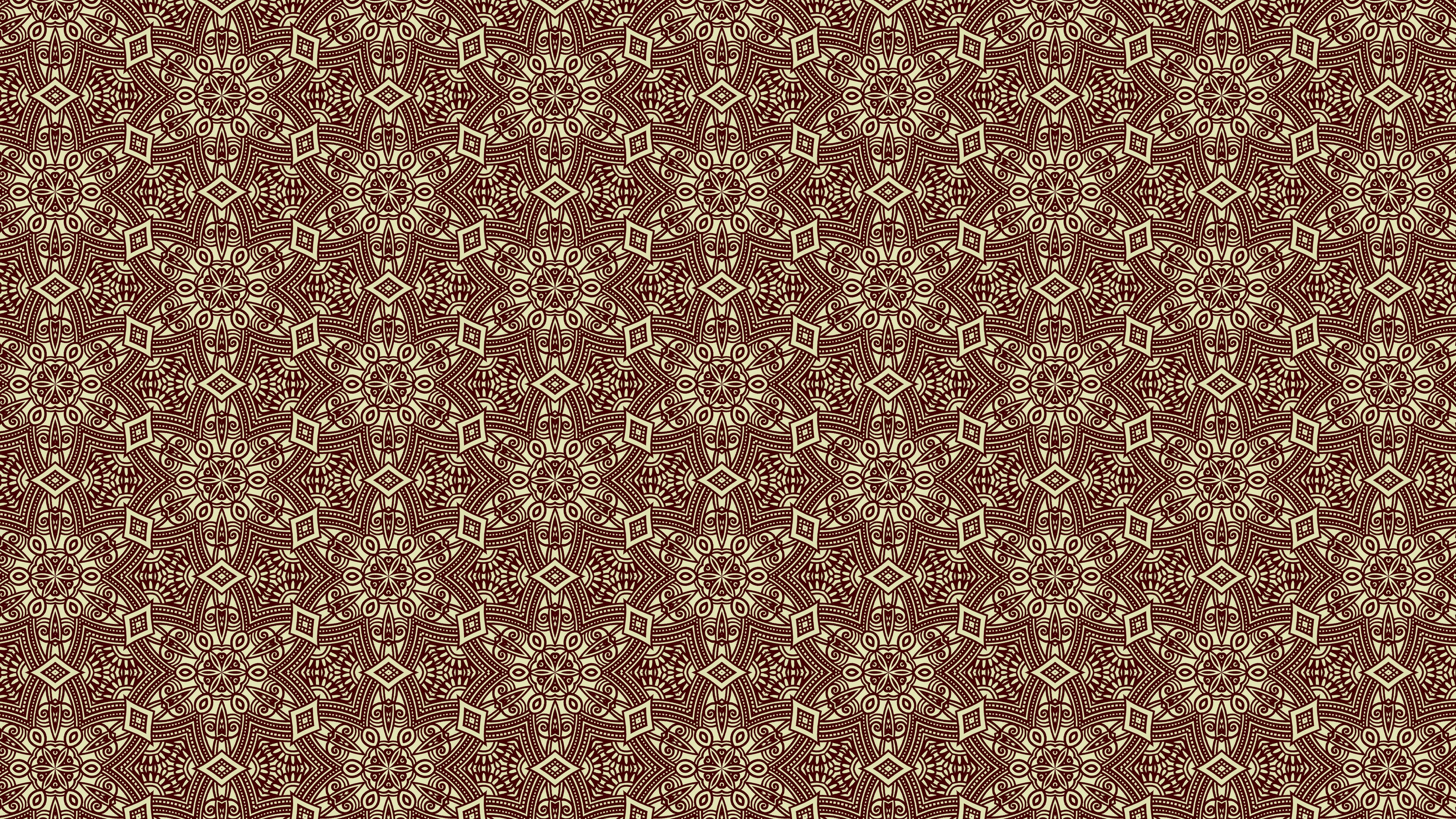 8000x4500 Free Brown Vintage Floral Wallpaper Background