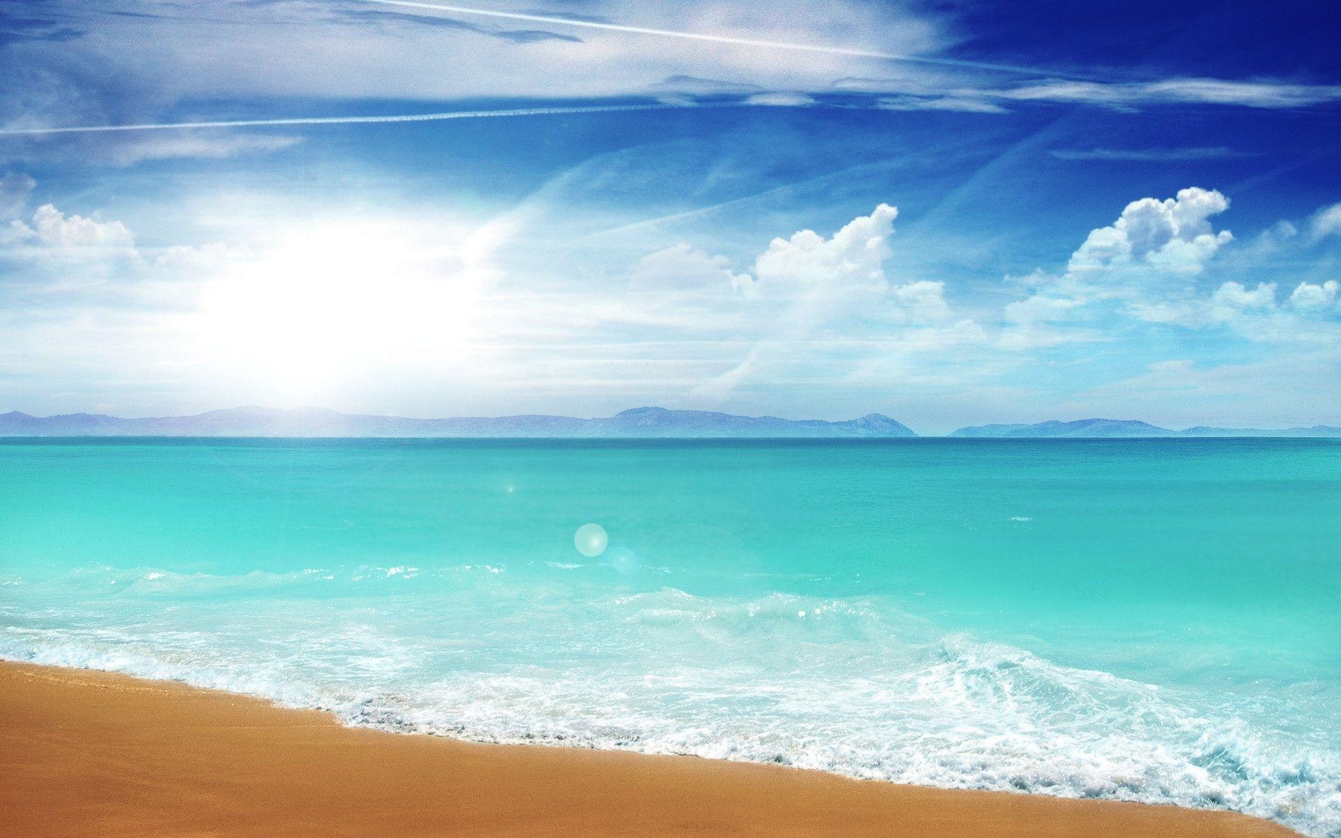 1920x1200 Summer Beach Wallpaper