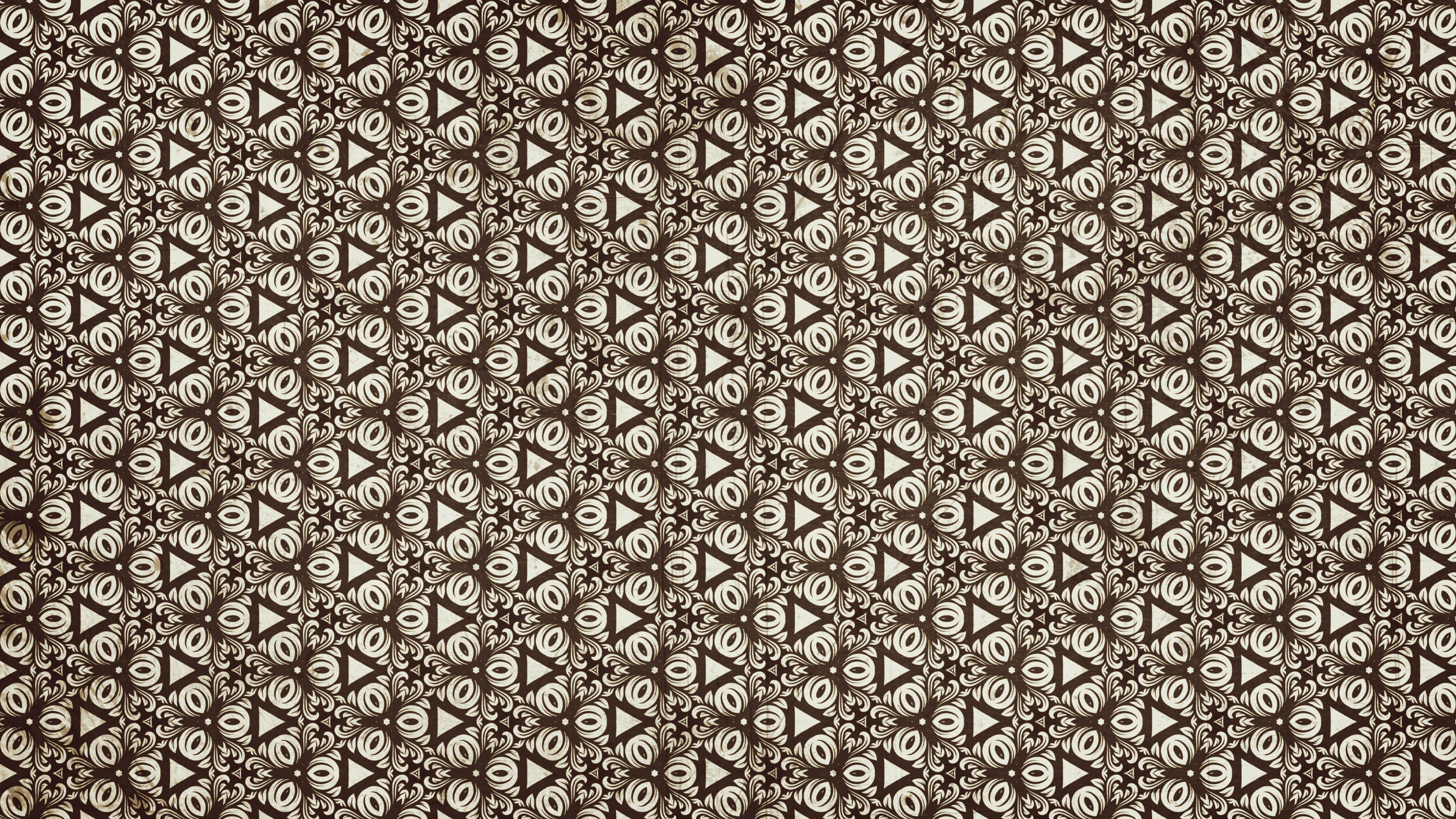 8000x4500 Free Brown Vintage Floral Wallpaper Background