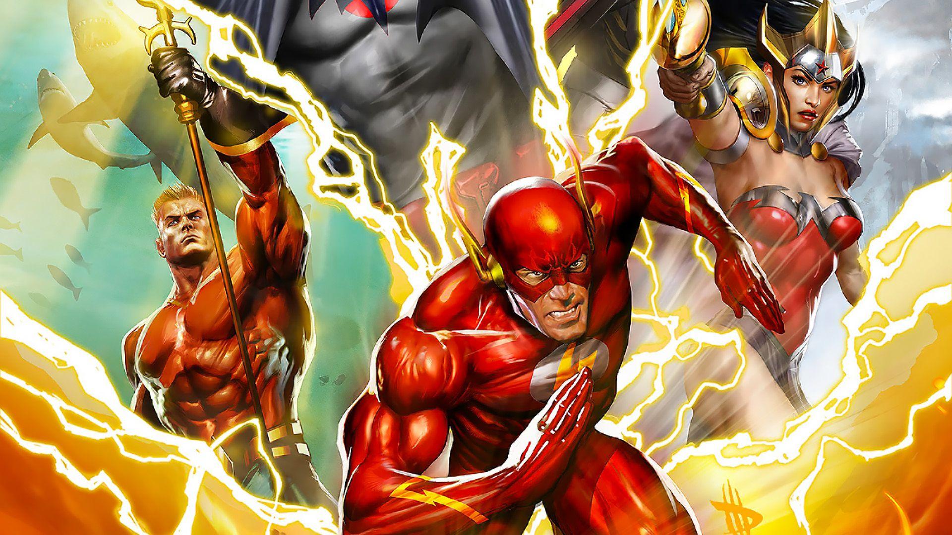 1920x1080 Desktop Wallpaper Justice League: The Flashpoint Paradox, 2013 Movie, Dc Comics, The Flash, HD Image, Picture, Background, Epleus