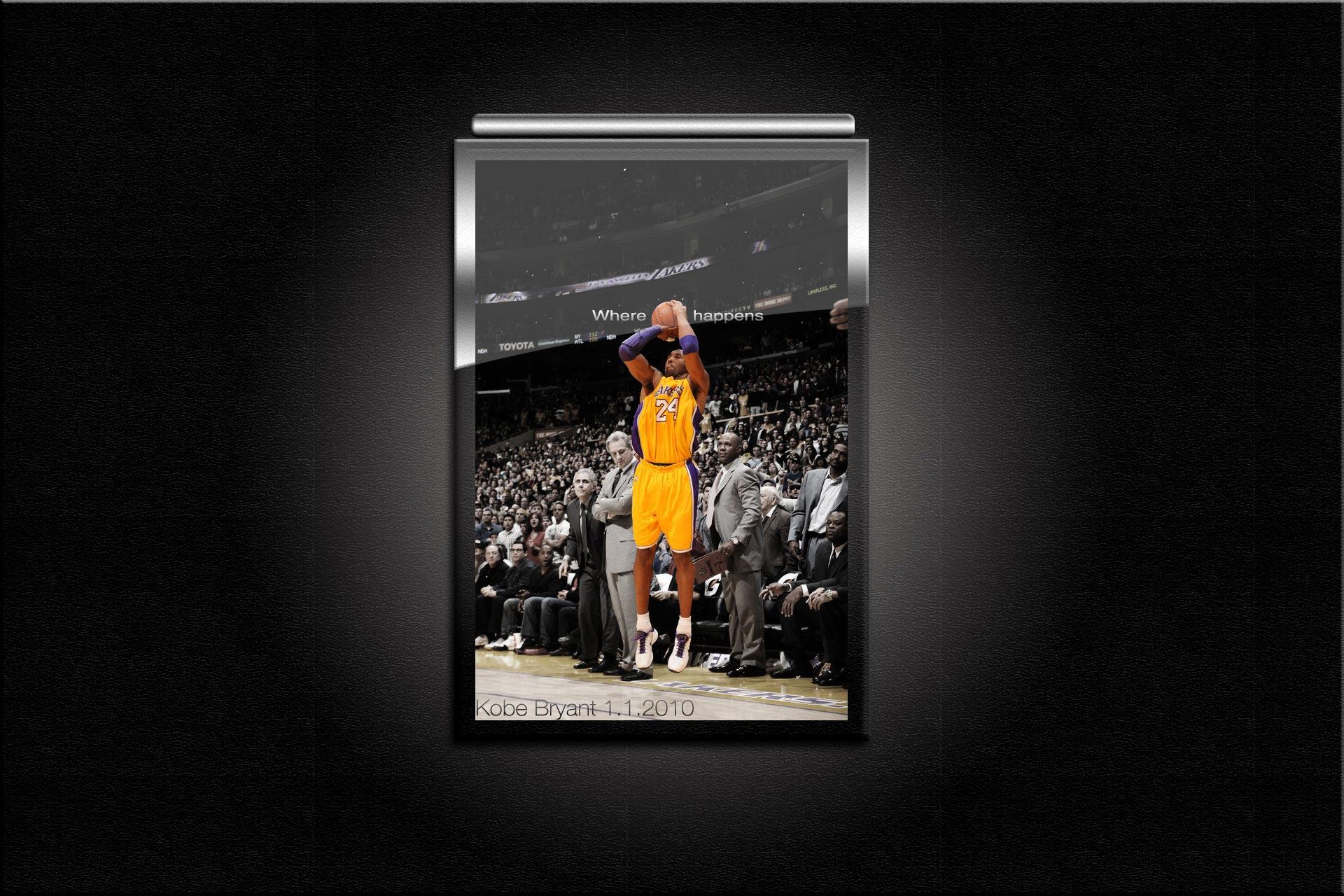 1920x1280 Kobe Bryant Game Winner 1.1.2010. Wallpaper. Basketball Wallpaper at