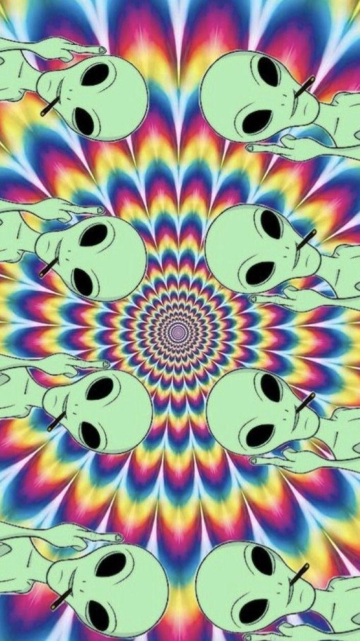 707x1257 Alien Smoke Weed Wallpaper