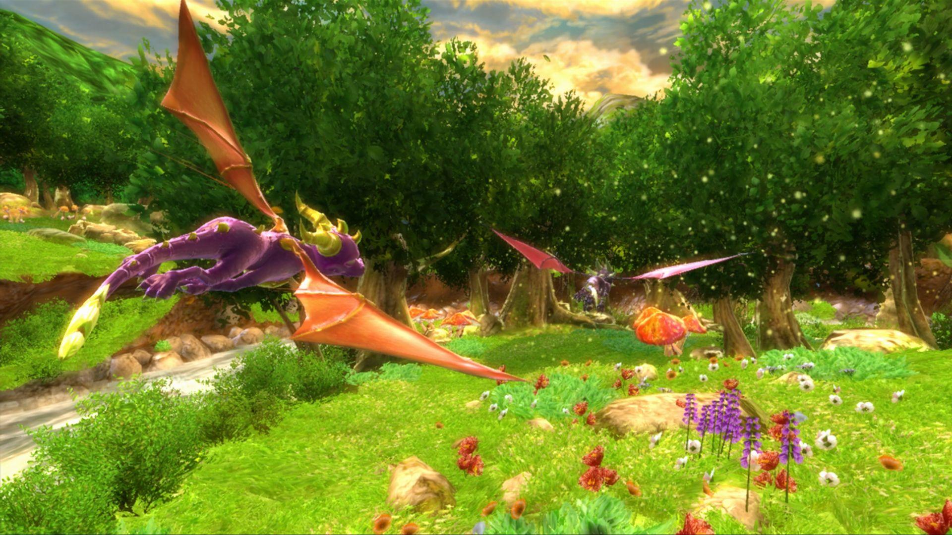 1920x1080 Spyro and Cynder Wallpaper .