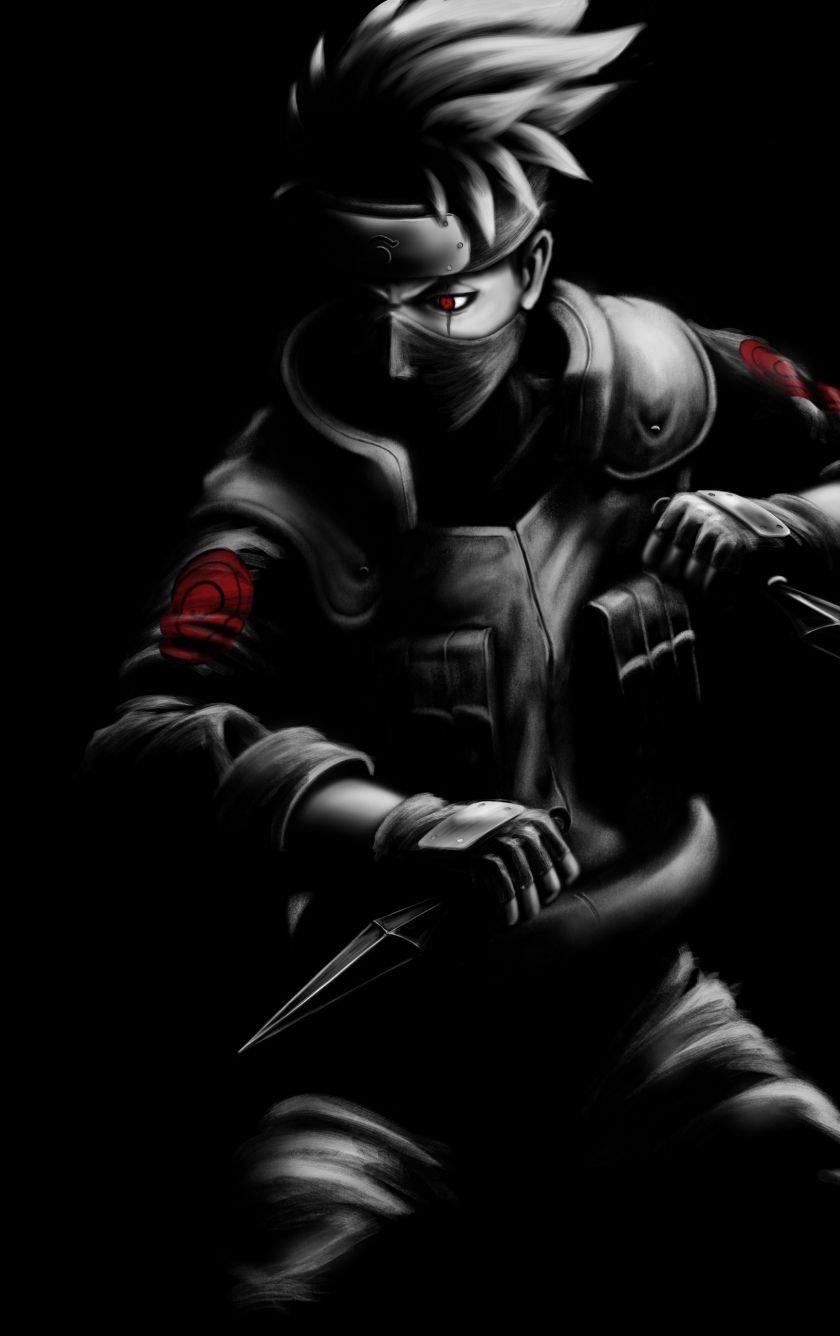 840x1336 Download 840x1336 wallpaper kakashi hatake, minimal, naruto, iphone iphone 5s, iphone 5c, ipod touch, 840x1336 HD image, background, 17306