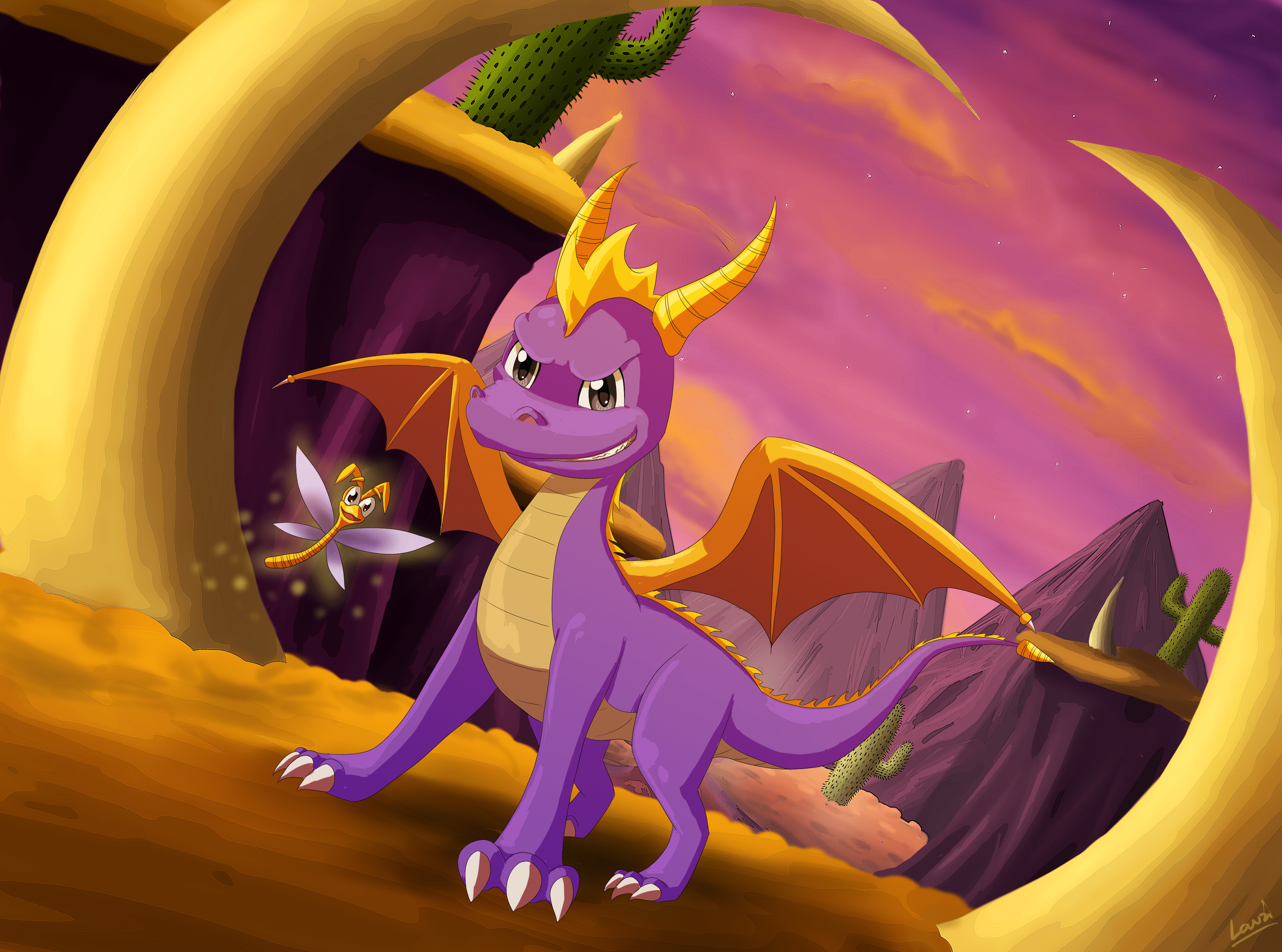 3500x2600 Spyro Wallpaper .