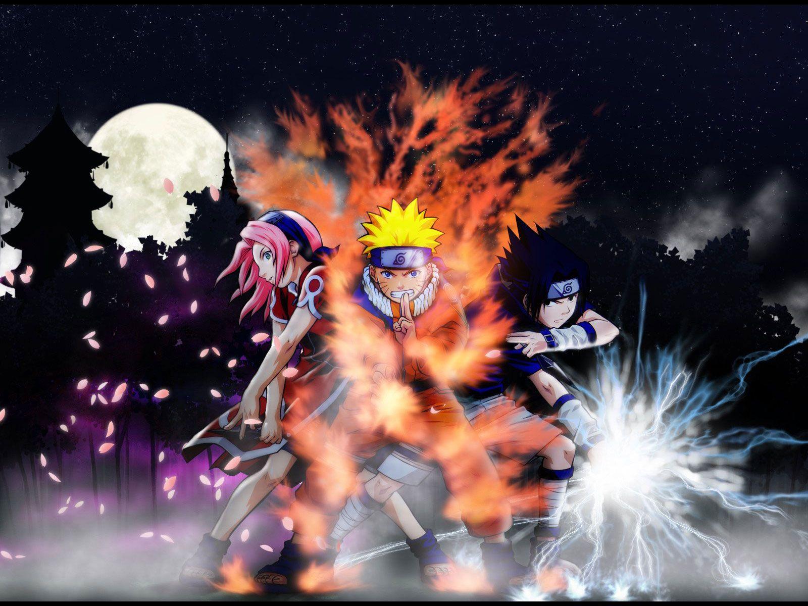1600x1200 Cool And Amazing Anime Wallpaper Naruto Sasuke Sakura HD Wallpaper