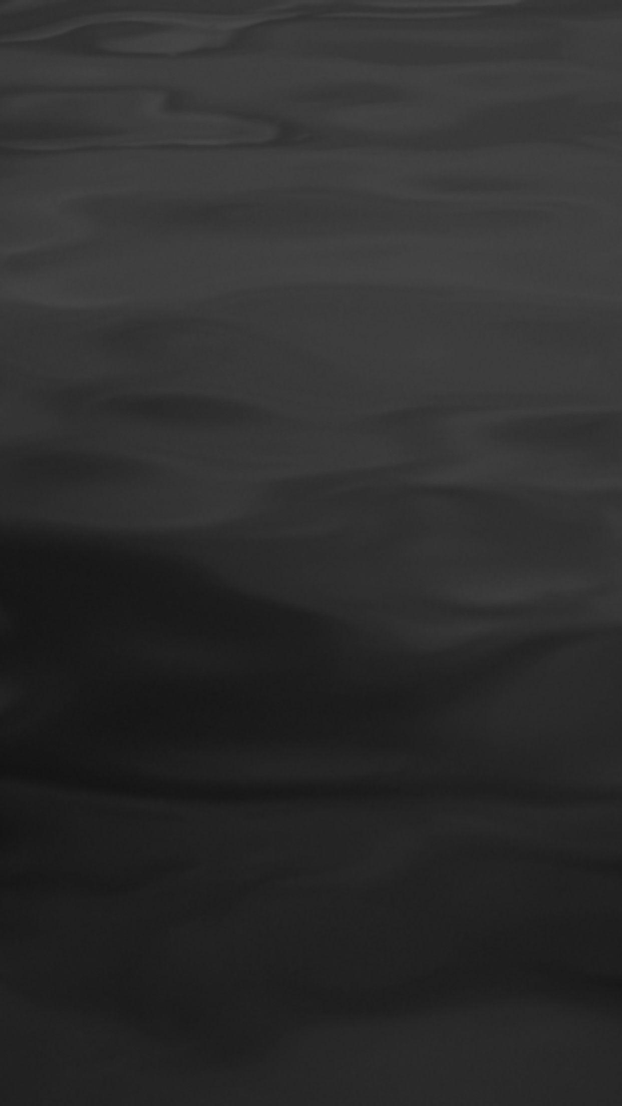 1242x2208 iPhone7 wallpaper. calm water bw dark wave pattern