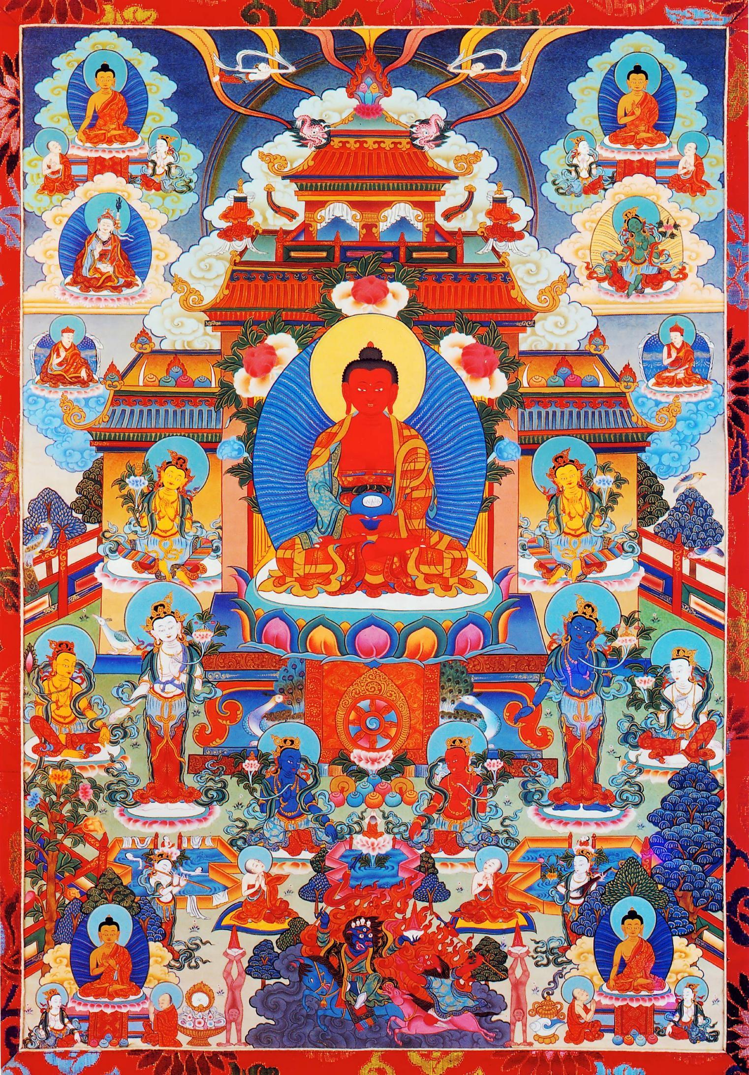 1522x2183 Deity Image. Tibetan Buddhist Altar
