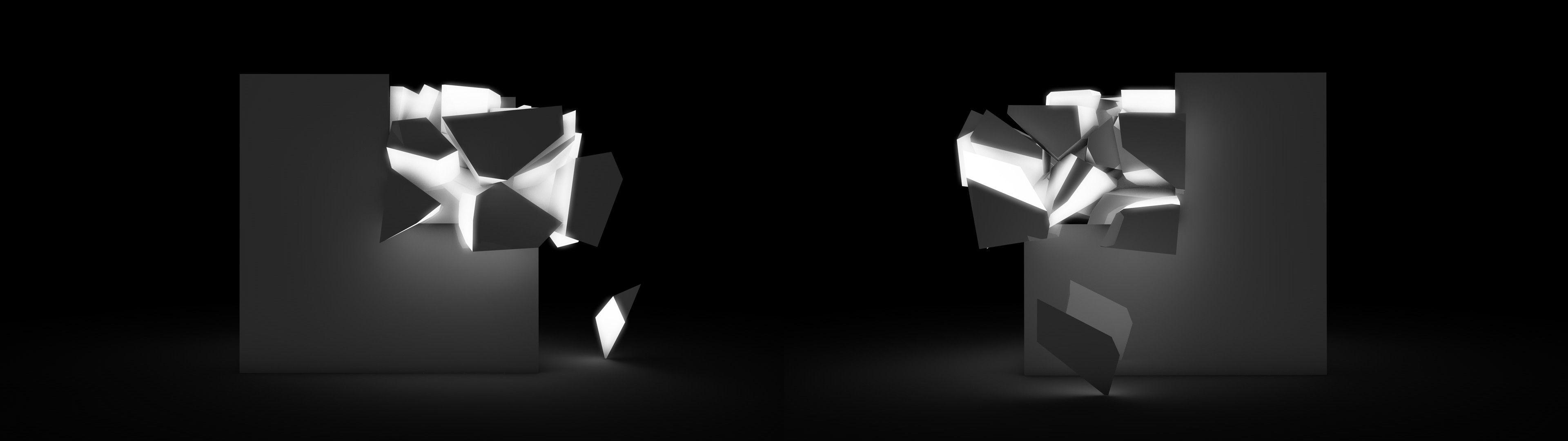 3840x1080 White Screen Wallpaper background picture