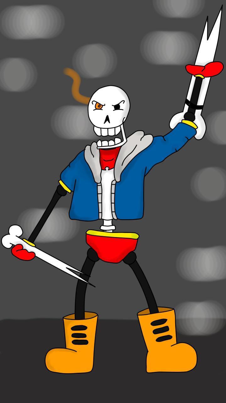 720x1280 Sans And Papyrus Wallpaper for Android