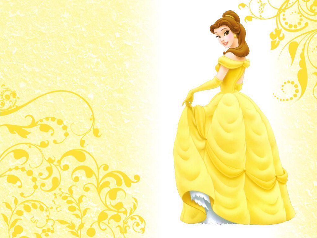 1024x768 Disney Princess Belle Wallpaper