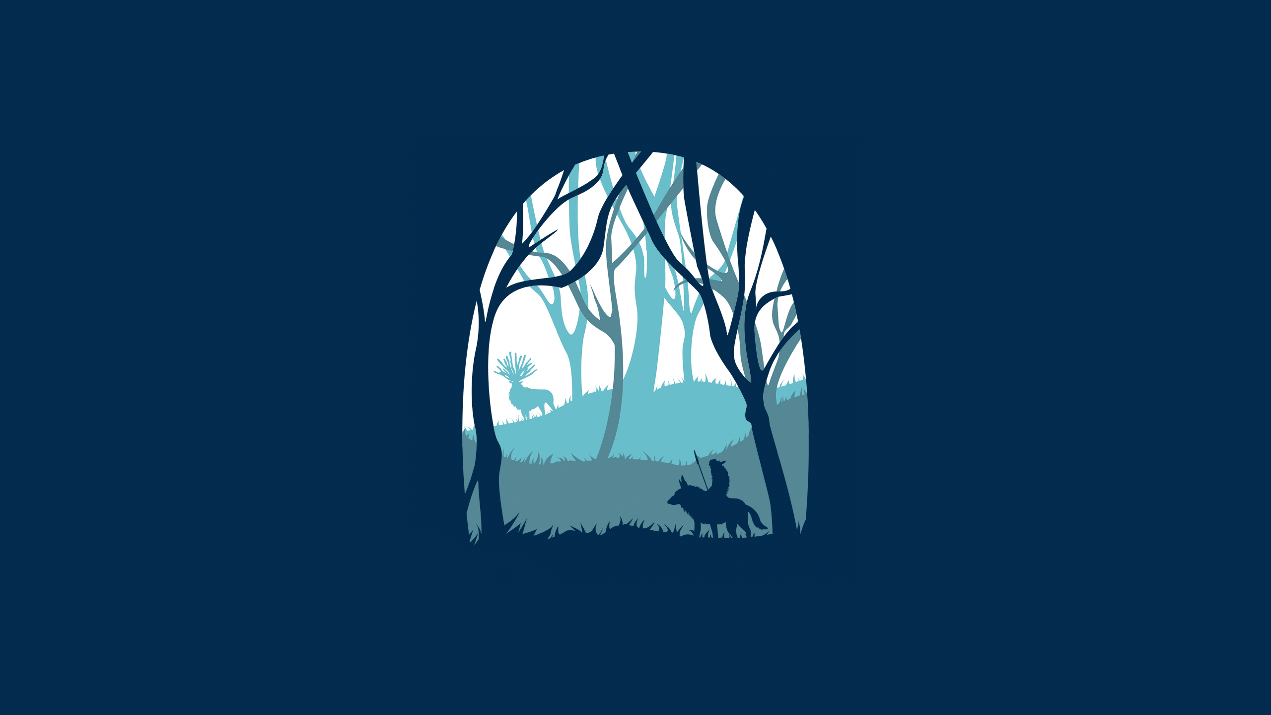 2560x1440 Mononoke Wallpaper