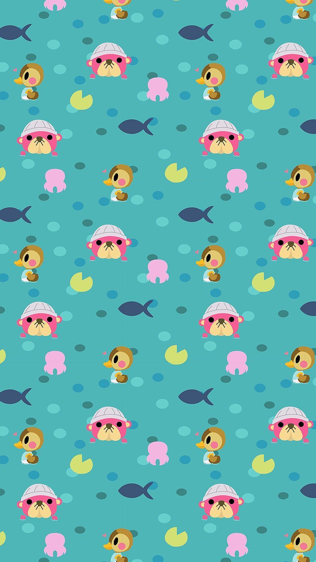 1075x1910 Animal Crossing iPhone Wallpaper