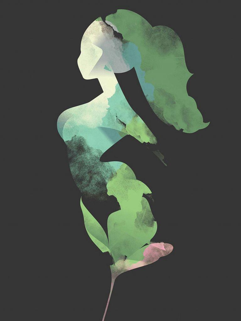 768x1024 Free download Flower Dark Woman Illustration Art iPhone X Wallpaper Download [1125x2436] for your Desktop, Mobile & Tablet. Explore iPhone For Women Wallpaper. iPhone For Women Wallpaper, Wallpaper for