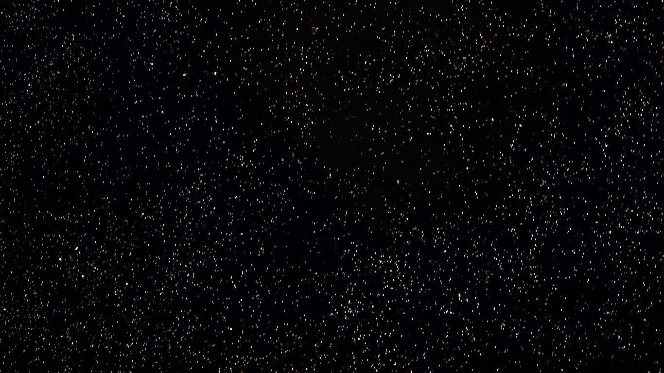 1366x768 Download wallpaper 1366x768 starry sky, stars, dots, black tablet, laptop HD background