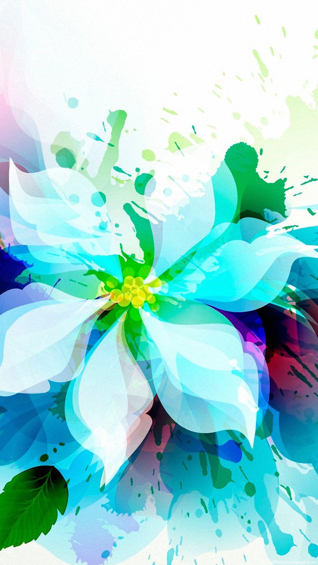 1080x1920 Flower Illustration