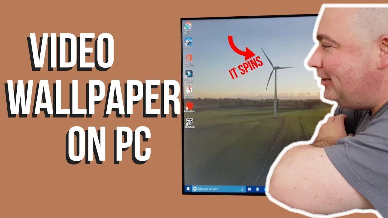 1280x720 HOW TO USE ANY VIDEO AS WALLPAPER IN WINDOWS 10.. New easy method