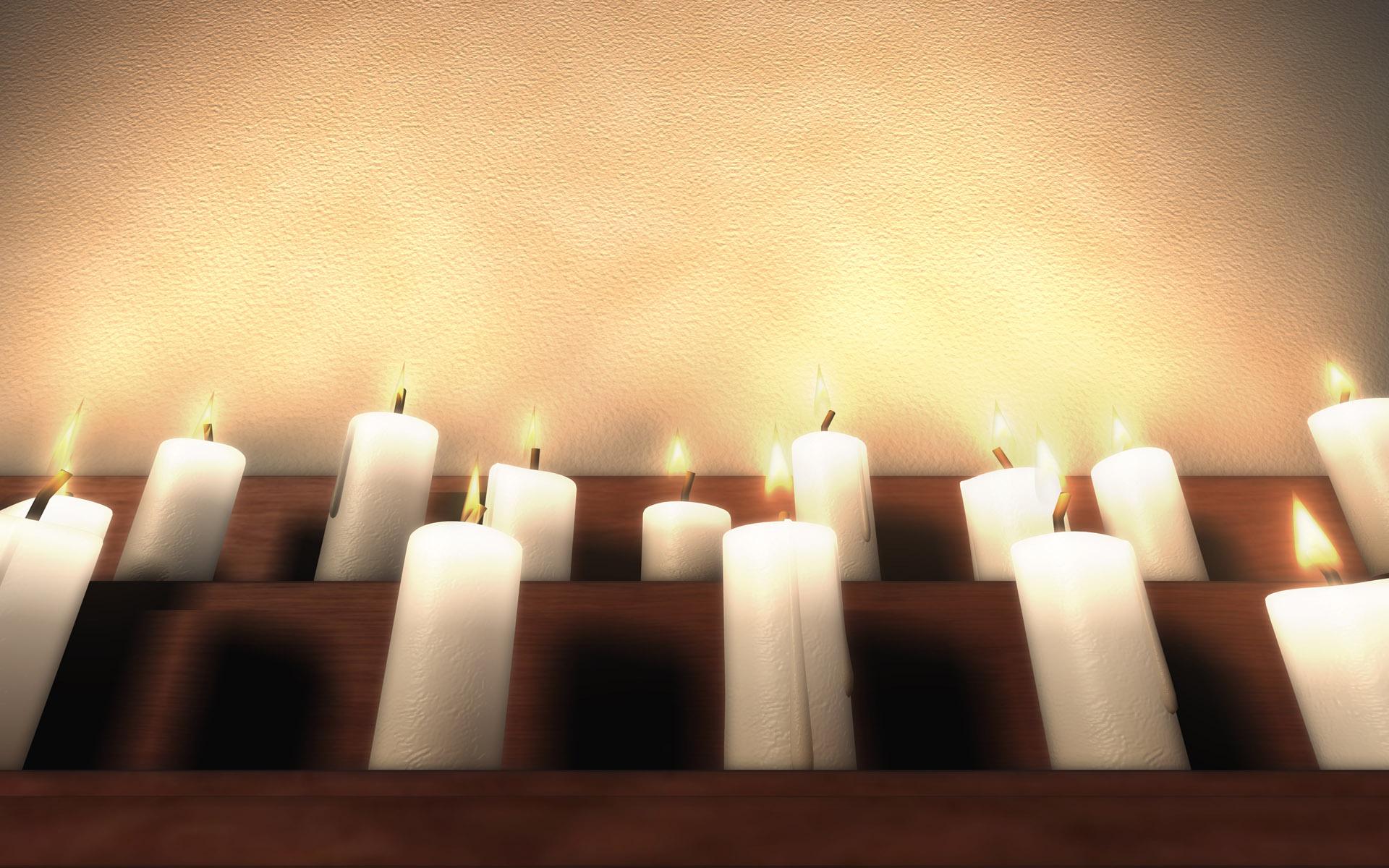 1920x1200 Light Candles wallpaper. Light Candles