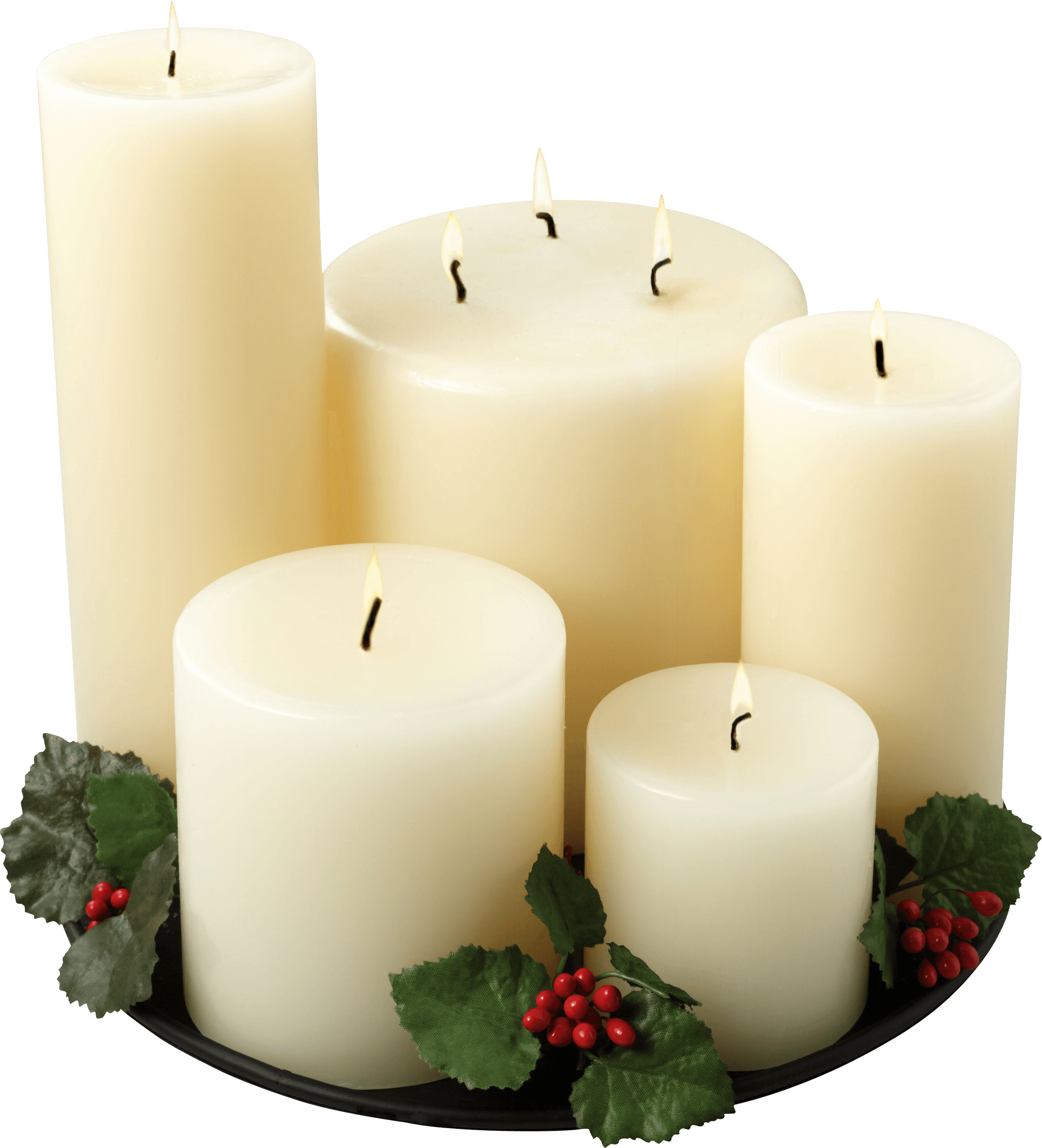 2723x3000 Group Of White Candles transparent PNG