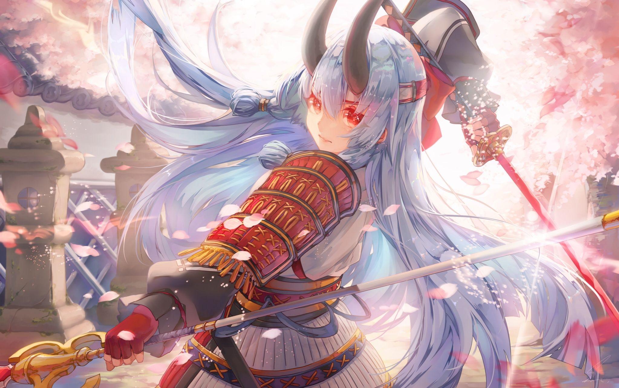 2047x1285 samurai HD wallpaper, background