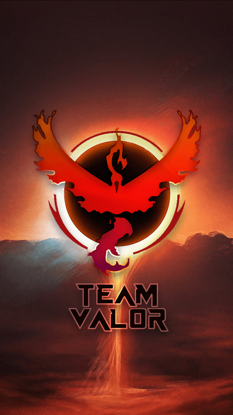 750x1334 Team Valor Live Wallpaper.