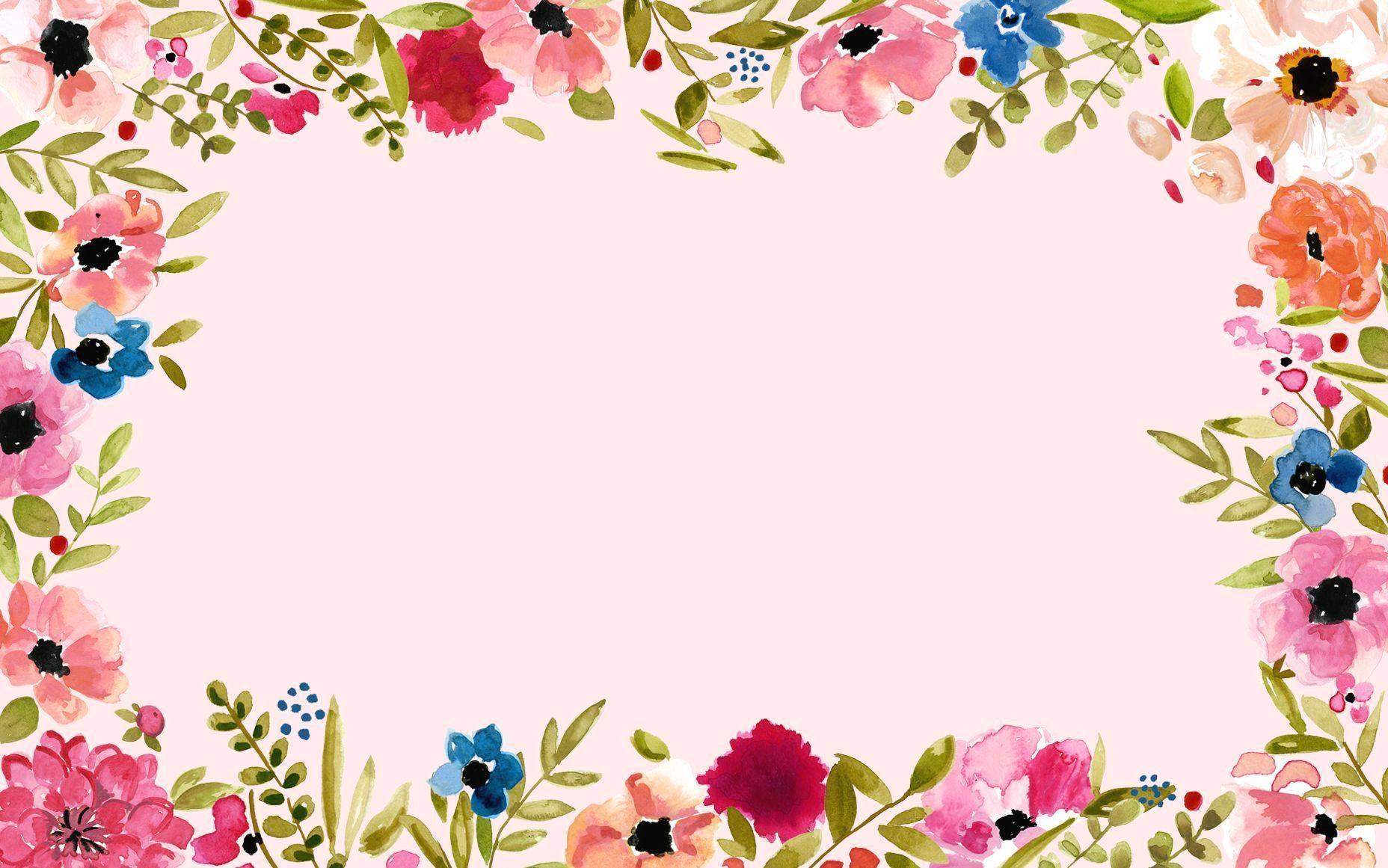 1856x1161 Looking for for inspiration for background?Check this out for aesthetic background inspiration.. Floral wallpaper desktop, Imac wallpaper, Cute desktop wallpaper