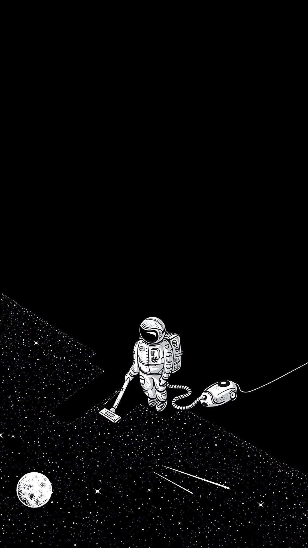 1080x1920 Funny Space Wallpaper
