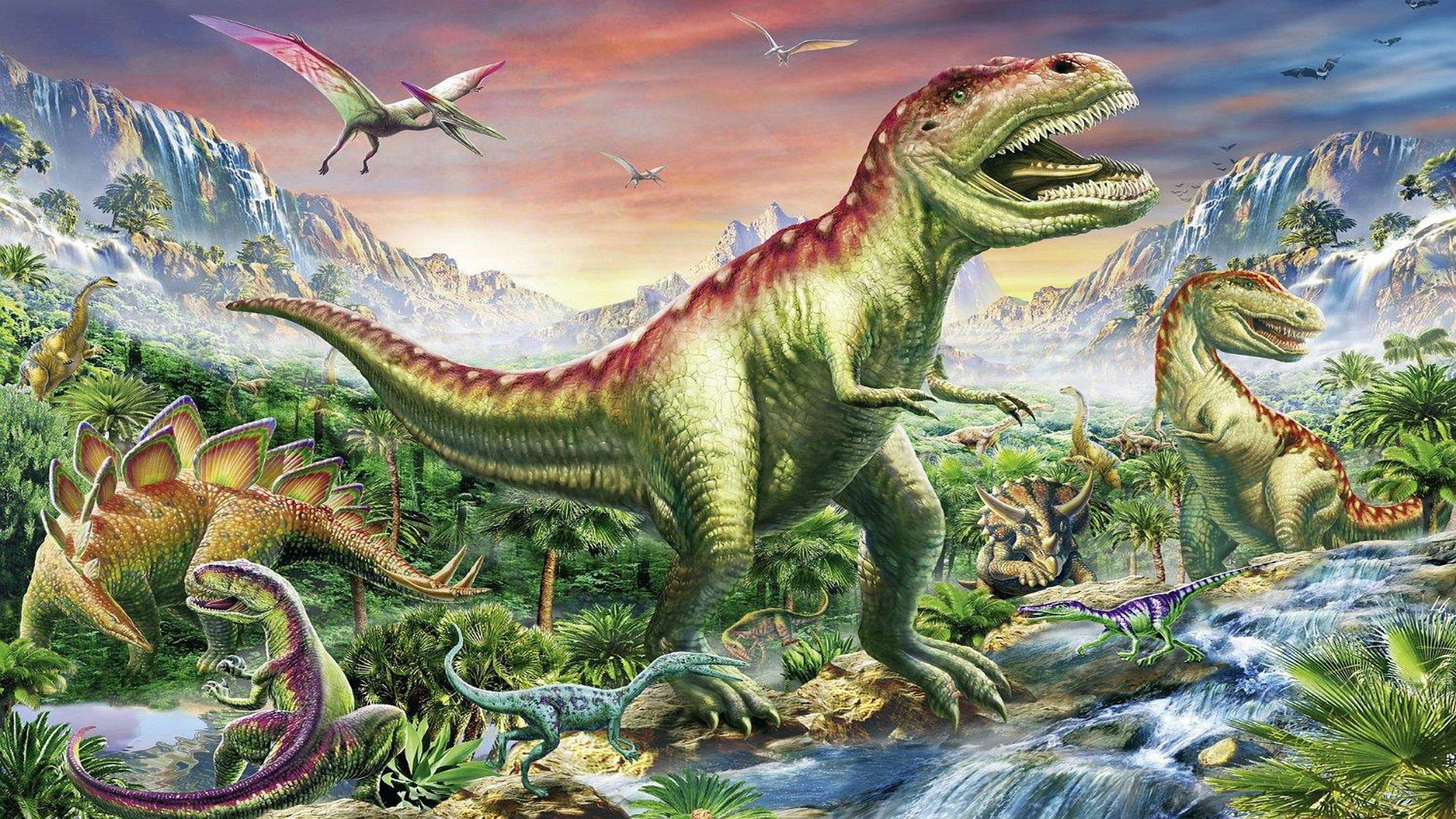 3840x2160 Dinosaur Wallpaper 3D Inspirational Dinosaurier HD Wallpaper HD