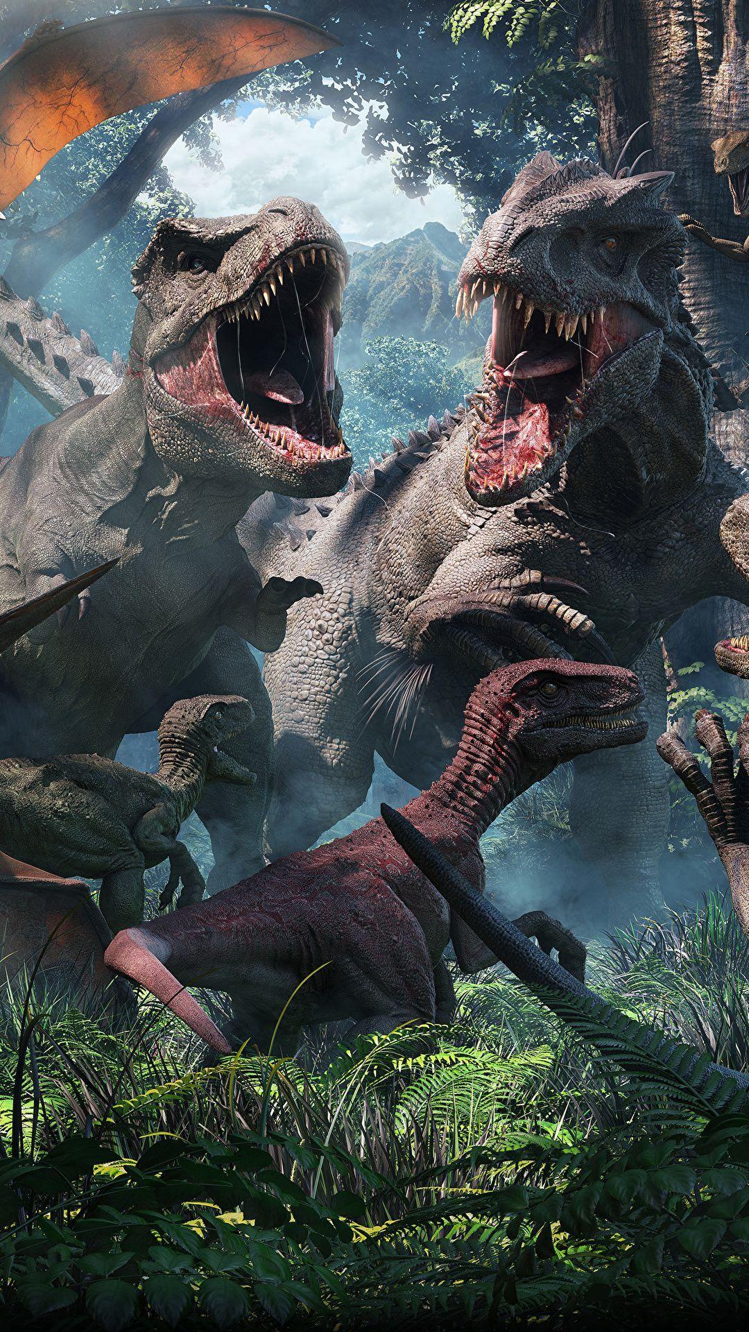 1080x1920 Dinosaur Wallpaper
