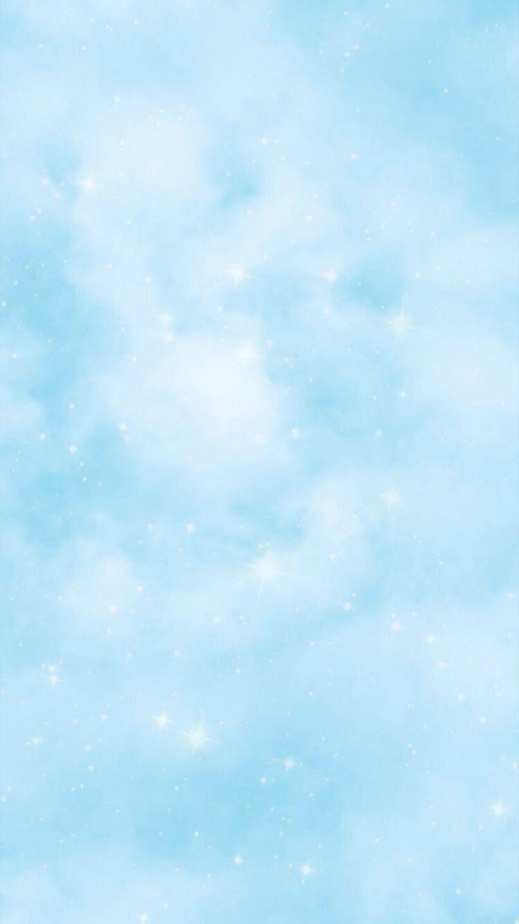 736x1309 Cute Wallpaper Pastel Blue