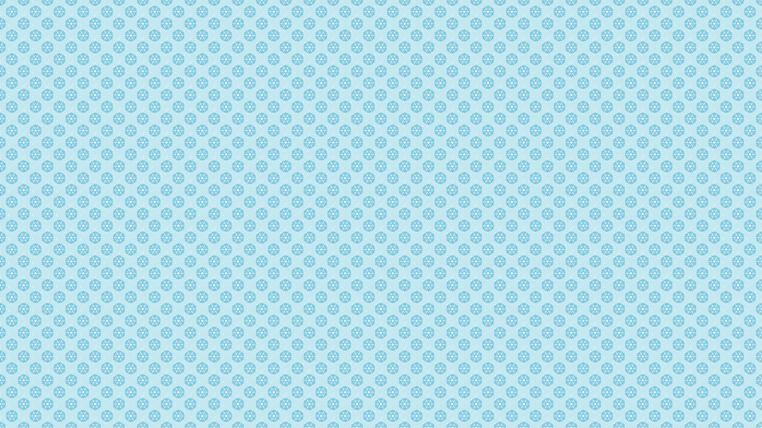 2560x1440 Cute Blue Wallpaper