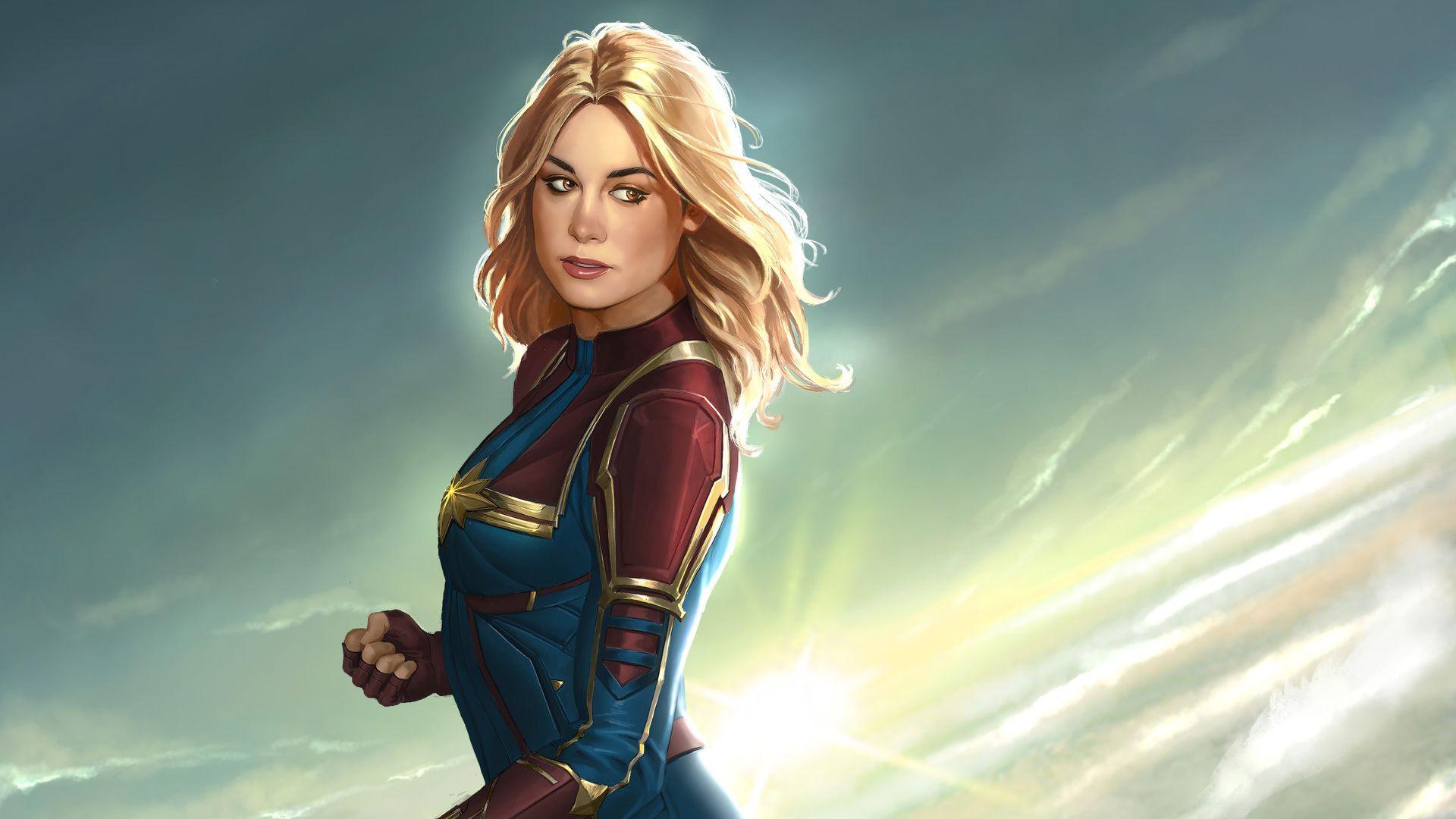 1920x1080 Free download Captain Marvel New Artworks movies wallpaper HD wallpaper [1920x1080] for your Desktop, Mobile & Tablet. Explore Captain Marvel Carol Danvers Wallpaper. Captain Marvel Carol Danvers Wallpaper, Captain