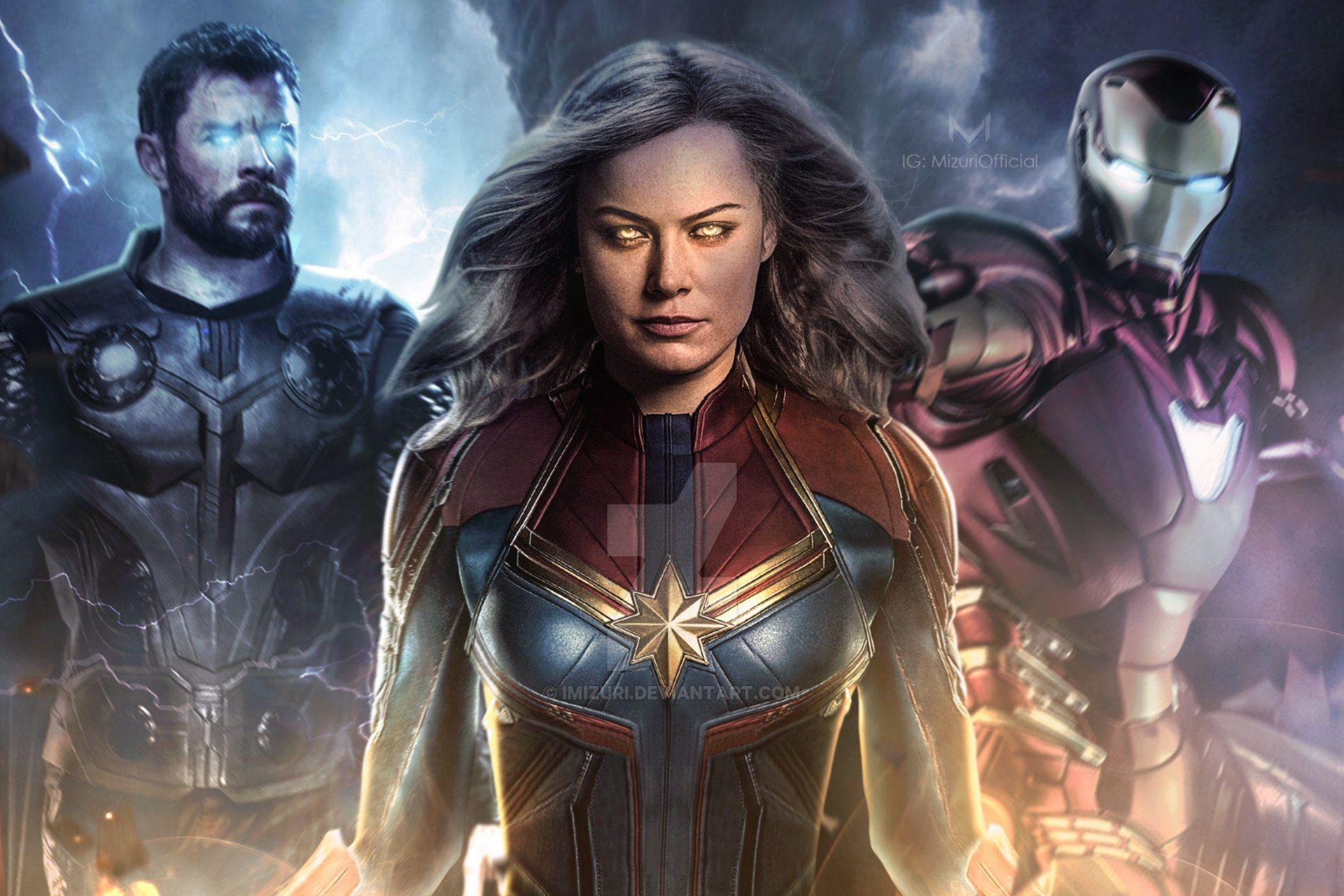 1920x1280 Captain Marvel Computer Wallpaper